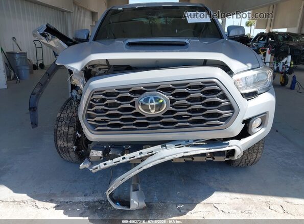 3TMCZ5AN9LM320865 2020 TOYOTA TACOMA Gray Widok z przodu