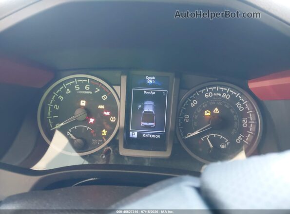 3TMCZ5AN9LM320865 2020 TOYOTA TACOMA Gray Widok tylnych siedzeń