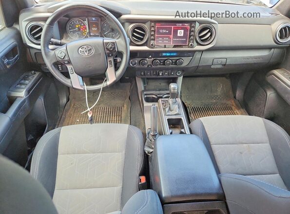3TMCZ5AN9MM415234 2021 TOYOTA TACOMA Gray Առջևի վահանակի տեսք