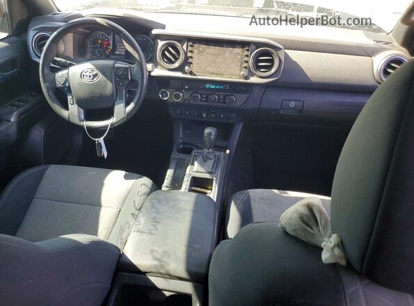 3TMCZ5AN9MM425147 2021 TOYOTA TACOMA Silver Առջևի վահանակի տեսք