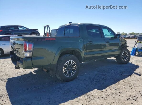 3TMCZ5AN9NM456352 2022 TOYOTA TACOMA Green Trasero derecho