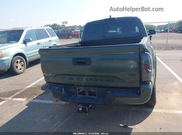3TMCZ5AN9NM488055 2022 TOYOTA TACOMA Зеленый 