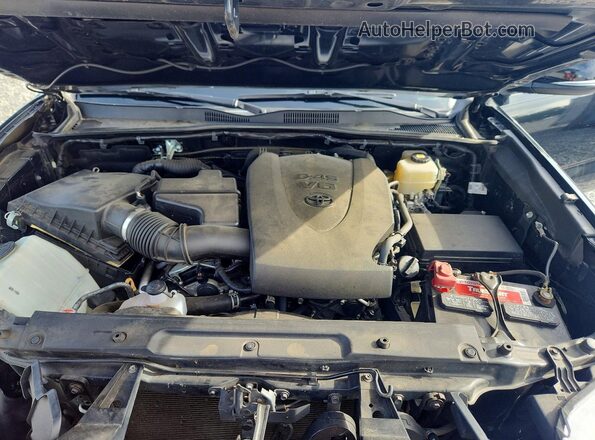 3TMCZ5AN9NM493191 2022 TOYOTA TACOMA Black Widok wnętrza z tyłu
