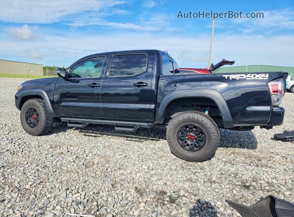 3TMCZ5AN9NM493191 2022 TOYOTA TACOMA Black Tył lewy