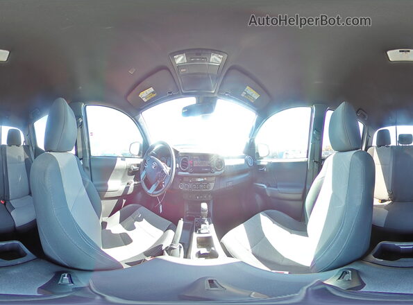 3TMCZ5AN9PM563338 2023 TOYOTA TACOMA Gray VIN կոդի պիտակի տեսք