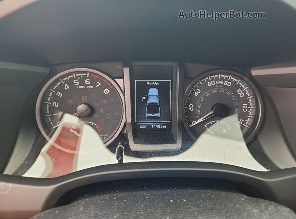 3TMCZ5AN9PM580673 2023 TOYOTA TACOMA White Սարքավորումների վահանակի տեսք
