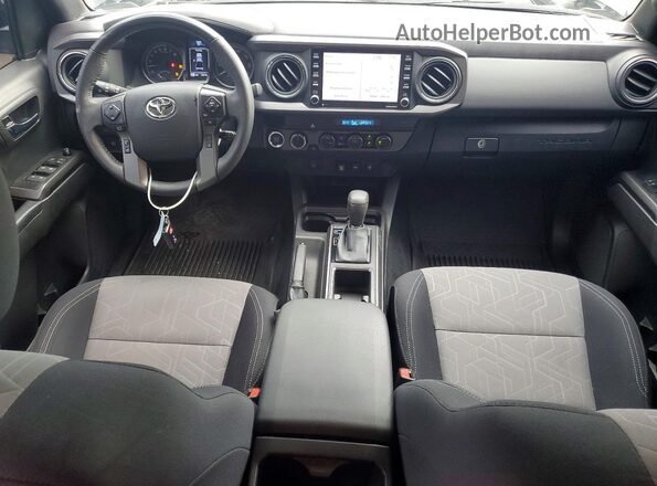 3TMCZ5AN9PM648969 2023 TOYOTA TACOMA Black Առջևի վահանակի տեսք