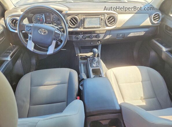 3TMCZ5ANXHM072987 2017 TOYOTA TACOMA Gray Вид панелі приладів