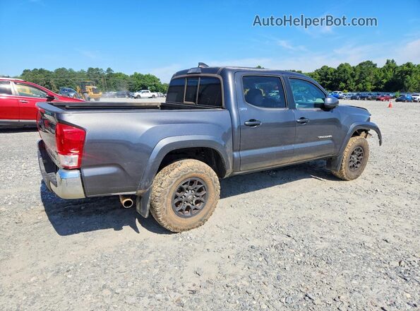 3TMCZ5ANXHM072987 2017 TOYOTA TACOMA Gray Задня права чверть
