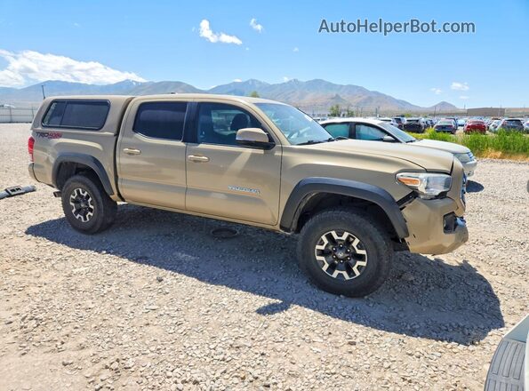 3TMCZ5ANXHM080281 2017 TOYOTA TACOMA Beige წინა მარჯვენა