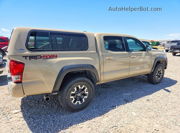 3TMCZ5ANXHM080281 2017 TOYOTA TACOMA Beige უკანა მარჯვენა