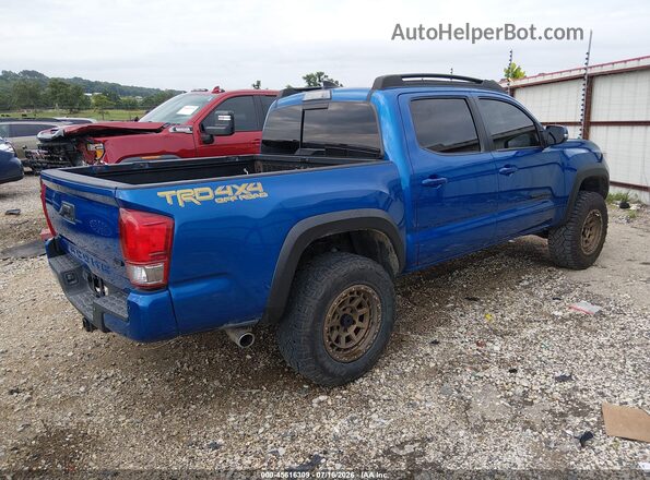 3TMCZ5ANXHM088266 2017 TOYOTA TACOMA Blue Հետևի աջ