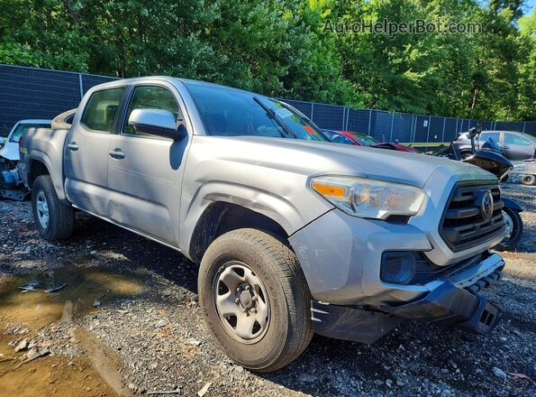 3TMCZ5ANXJM149816 2018 TOYOTA TACOMA Gray Przód prawy