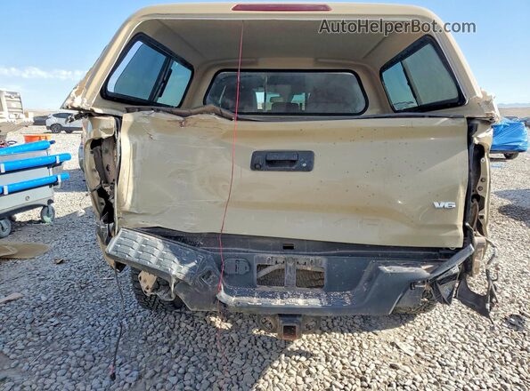 3TMCZ5ANXKM272792 2019 TOYOTA TACOMA Beige Вид ззаду