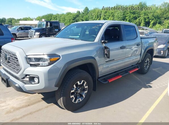 3TMCZ5ANXLM291196 2020 TOYOTA TACOMA Gray Передня ліва чверть