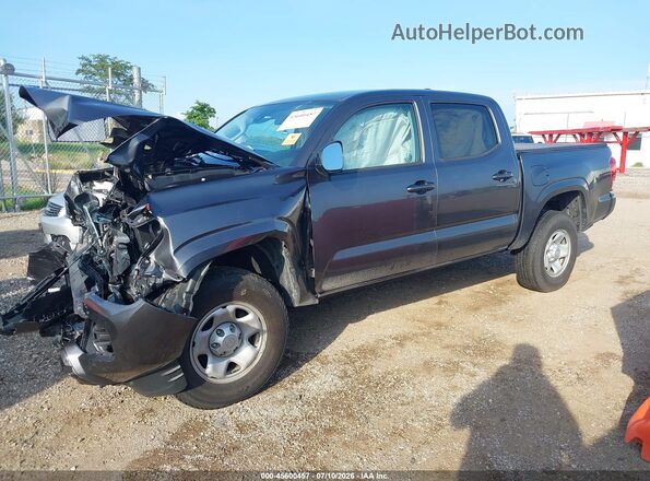 3TMCZ5ANXLM333124 2020 TOYOTA TACOMA Gray Передня ліва чверть