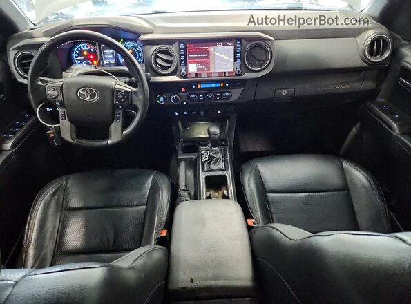 3TMCZ5ANXLM365961 2020 TOYOTA TACOMA Gray Dashboard view