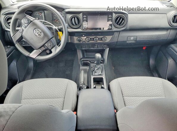 3TMCZ5ANXLM366916 2020 TOYOTA TACOMA Charcoal წინა პანელის ხედი