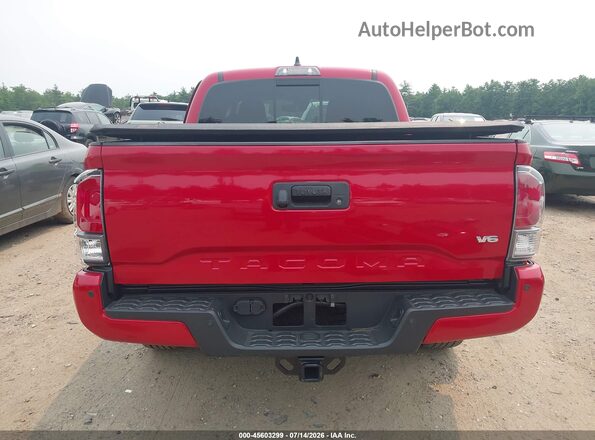 3TMCZ5ANXMM446461 2021 TOYOTA TACOMA Красный 