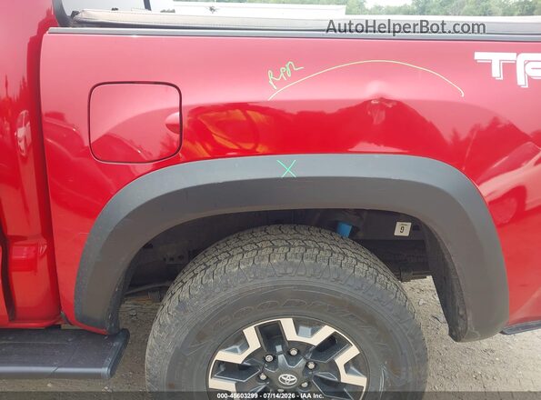 3TMCZ5ANXMM446461 2021 TOYOTA TACOMA Красный 