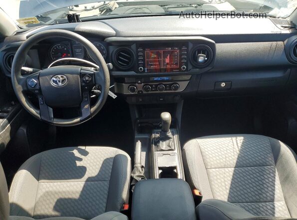 3TMCZ5ANXNM502738 2022 TOYOTA TACOMA Gray Widok deski rozdzielczej