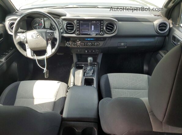 3TMCZ5ANXPM536892 2023 TOYOTA TACOMA Gray Widok deski rozdzielczej