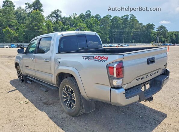 3TMCZ5ANXPM605080 2023 TOYOTA TACOMA Серебряный Задняя левая четверть