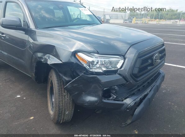 3TMCZ5ANXPM623840 2023 TOYOTA TACOMA Gray წინა ხედი
