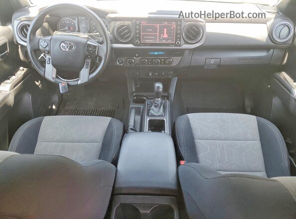 3TMCZ5ANXPM640220 2023 TOYOTA TACOMA White Dashboard view
