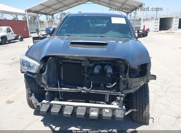 3TMDZ5BN1HM023423 2017 TOYOTA TACOMA Gray Rear interior view