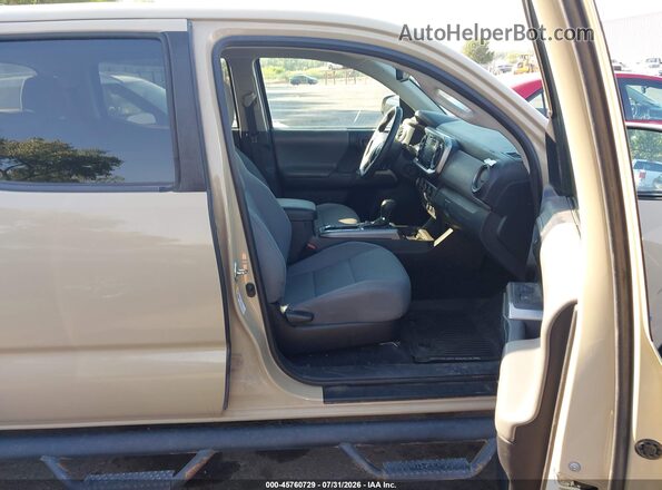 3TMDZ5BN1KM071995 2019 TOYOTA TACOMA Tan Вид салону спереду