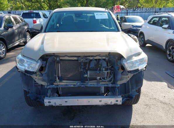 3TMDZ5BN1KM071995 2019 TOYOTA TACOMA Tan Вид задньої частини салону