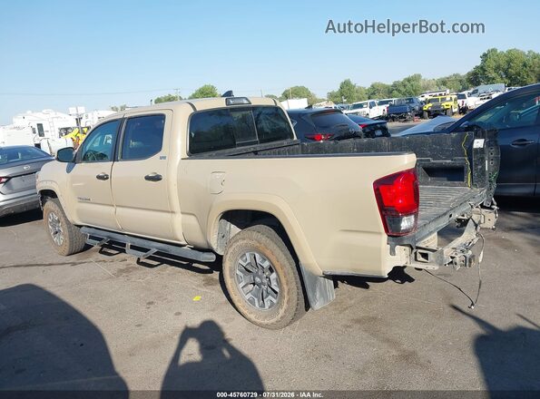 3TMDZ5BN1KM071995 2019 TOYOTA TACOMA Tan Задня ліва чверть