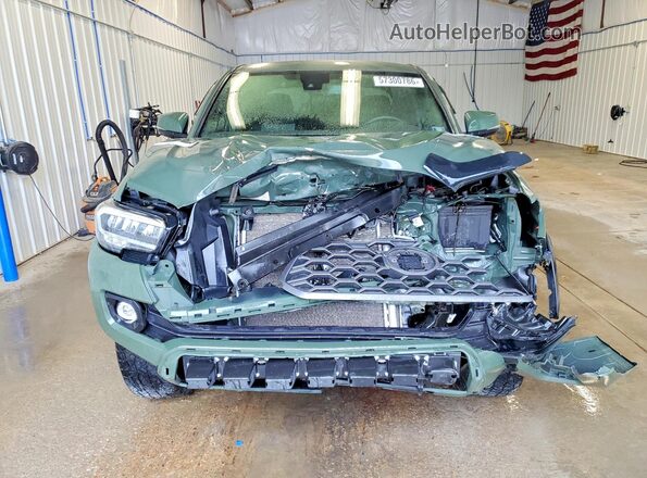 3TMDZ5BN1NM135666 2022 TOYOTA TACOMA Green წინა ხედი
