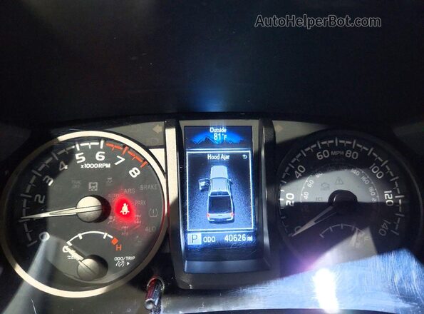 3TMDZ5BN1PM145472 2023 TOYOTA TACOMA Silver Vista del cuadro de instrumentos
