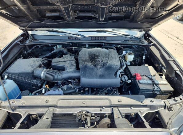 3TMDZ5BN1PM160277 2023 TOYOTA TACOMA Gray Вид задньої частини салону