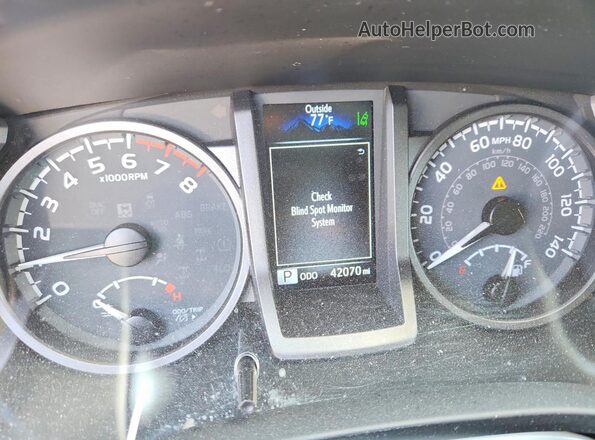 3TMDZ5BN1PM162790 2023 TOYOTA TACOMA Серый Вид щитка приборов