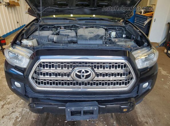 3TMDZ5BN2HM025682 2017 TOYOTA TACOMA Black Widok wnętrza z tyłu