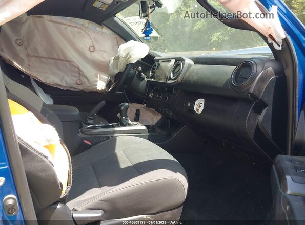 3TMDZ5BN2HM035760 2017 TOYOTA TACOMA Blue Front interior view