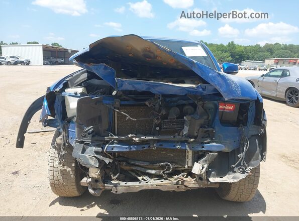 3TMDZ5BN2HM035760 2017 TOYOTA TACOMA Blue Rear interior view