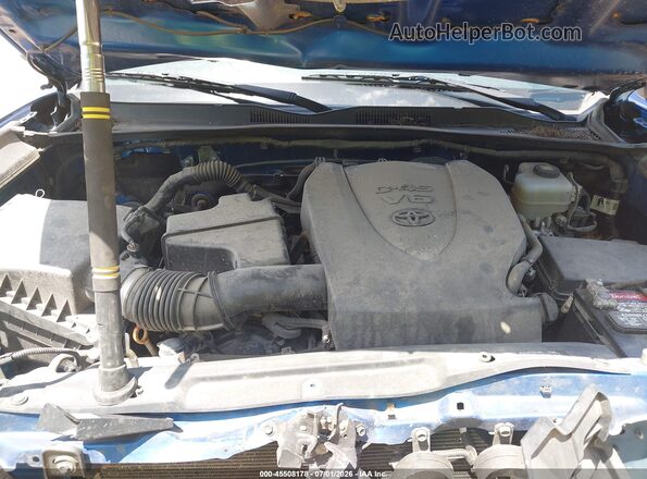 3TMDZ5BN2HM035760 2017 TOYOTA TACOMA Blue Rear view