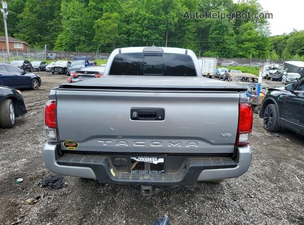 3TMDZ5BN2JM053634 2018 TOYOTA TACOMA Silver უკანა ხედი