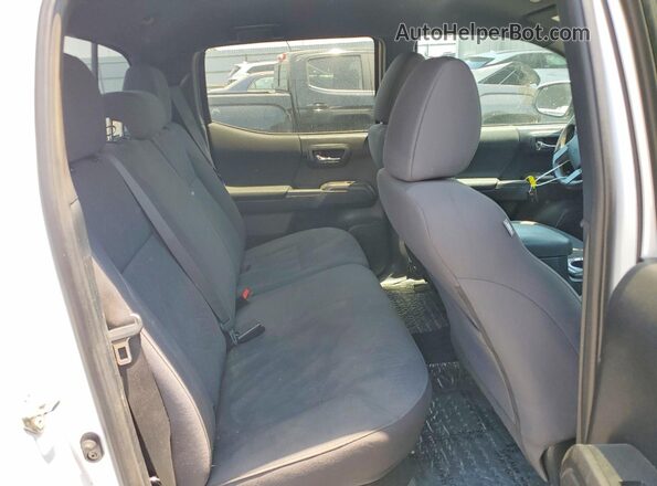 3TMDZ5BN2KM073383 2019 TOYOTA TACOMA White Вид задніх сидінь