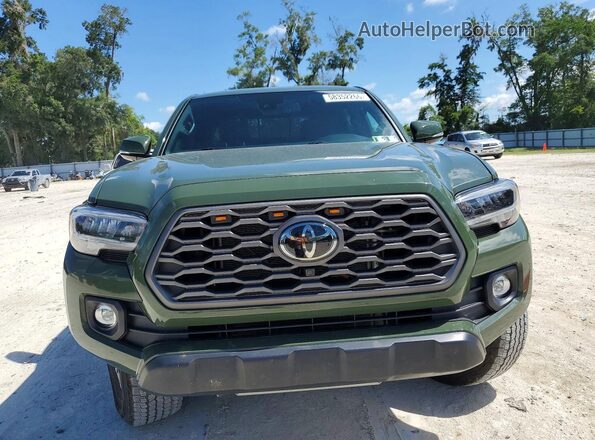 3TMDZ5BN2MM117417 2021 TOYOTA TACOMA Green Вид спереду