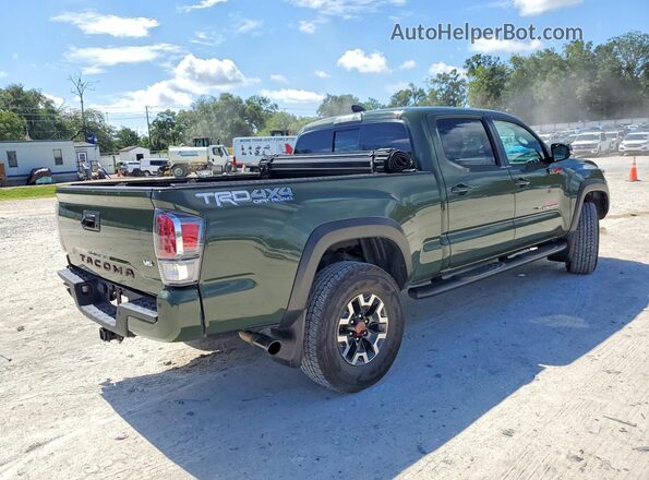3TMDZ5BN2MM117417 2021 TOYOTA TACOMA Green Задня права чверть