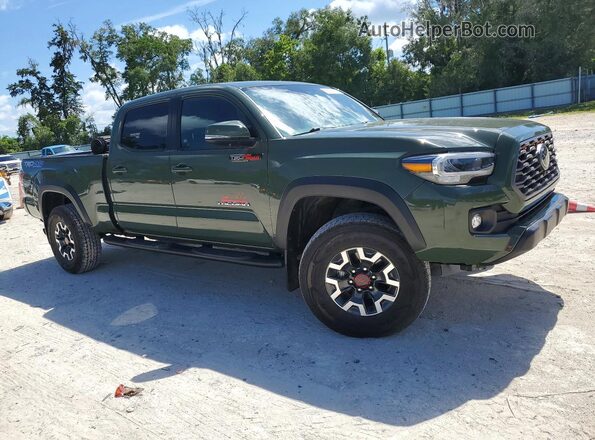 3TMDZ5BN2MM117417 2021 TOYOTA TACOMA Green Передня права чверть