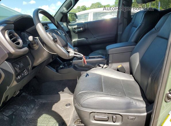 3TMDZ5BN2MM117417 2021 TOYOTA TACOMA Green Вид салону спереду