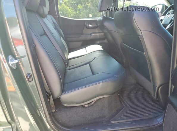 3TMDZ5BN2MM117417 2021 TOYOTA TACOMA Green Вид задніх сидінь