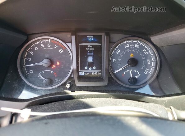 3TMDZ5BN2MM117417 2021 TOYOTA TACOMA Green Вид щитка приладів