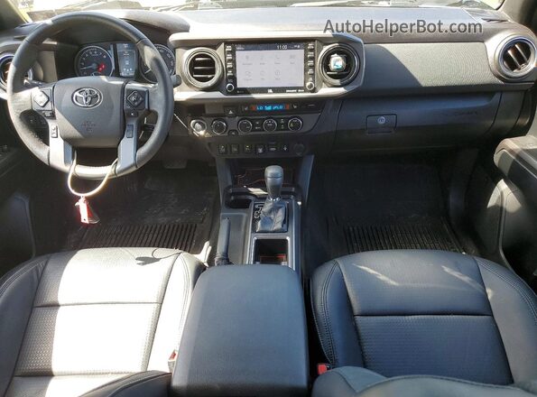 3TMDZ5BN2MM117417 2021 TOYOTA TACOMA Green Вид панелі приладів